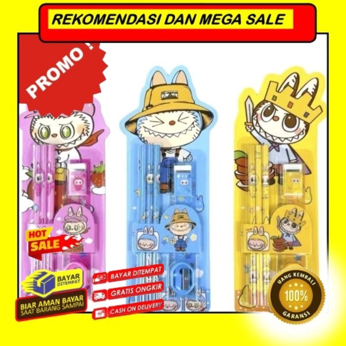 

Rekomendasi Terlaris KOTAK PENSIL STUDY SET 7IN1 KUROMI SANRIO - 916 LABUBU Promo