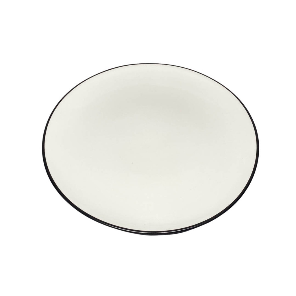 Piring Salad Keramik Hitam 8.25 inch Salad Plate