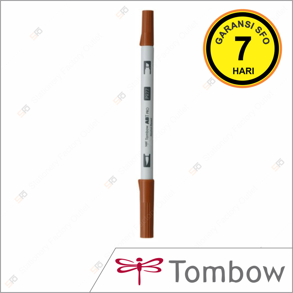 

Dual Brush Pen Tombow Pro P977 - Saddle Brown - ABT Satuan - SFO Semarang Official