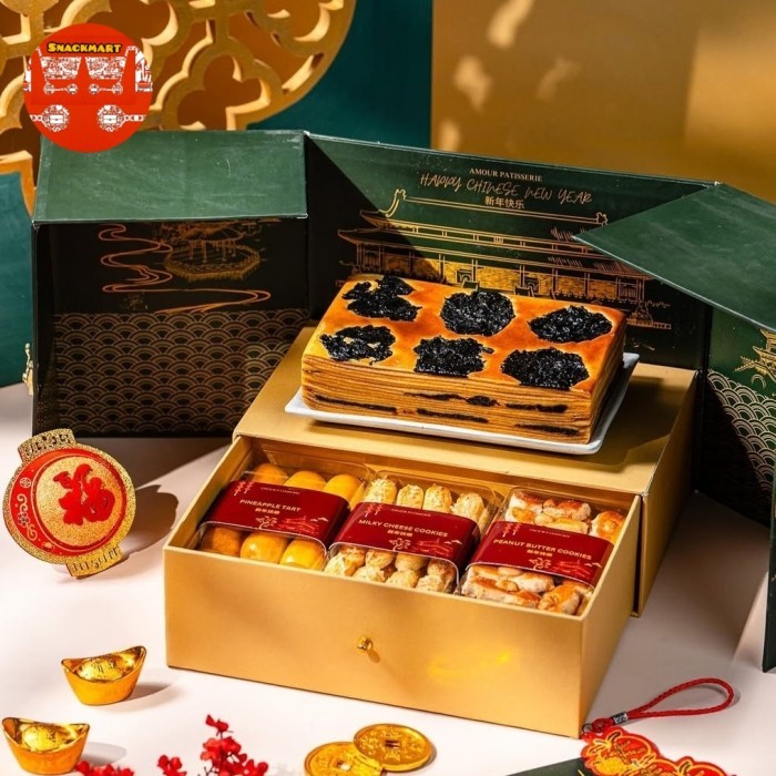 

Hampers Imlek Premium Quality / Parcel Kue Kering Lapis Legit Premium / Hampers Imlek Premium Medan / Parcel Imlek Premium / Hampers Imlek Mewah / Parcel Cooperate / Parcel Imlek 2025 Lapis Legit