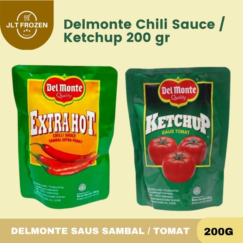 

Delmonte Saus Sambal Extra Hot / Saus Tomat Ketchup - 200 GR