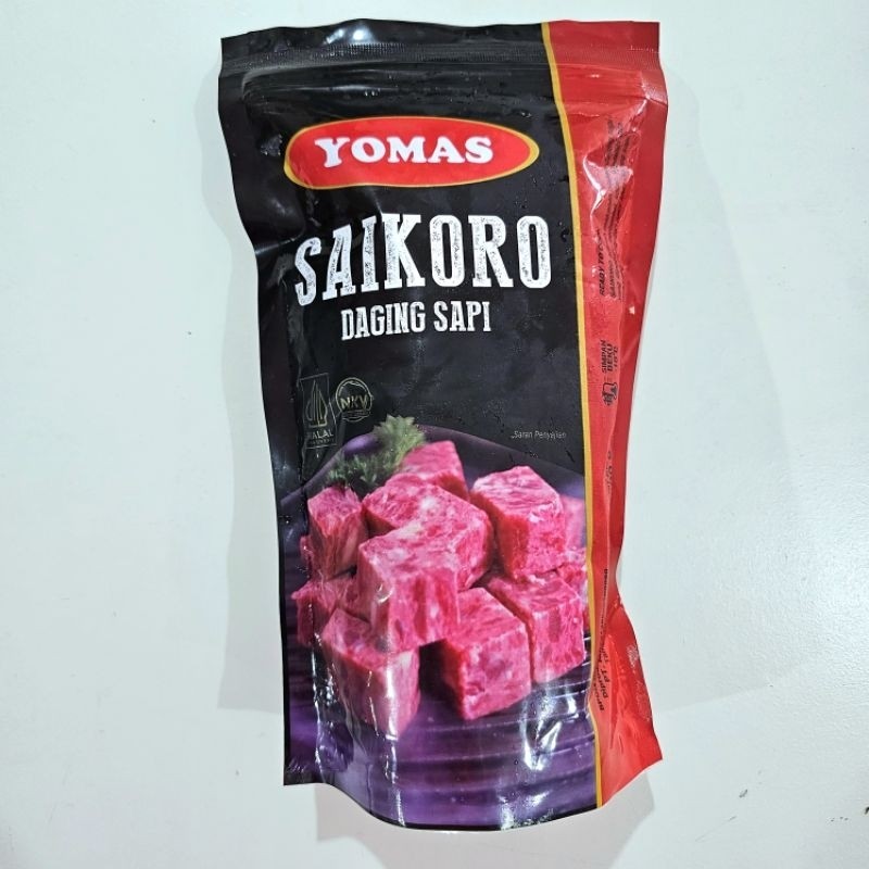 

YOMAS saikoro daging sapi 500gr