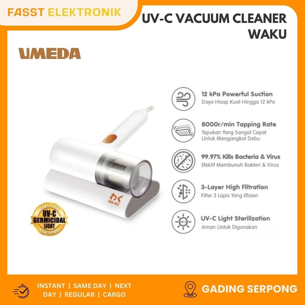 UMEDA Waku Dustmite Vacuum Cleaner