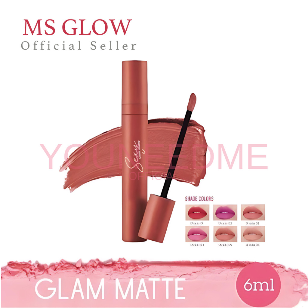 SEXY GLAM MATTE MS GLOW/LIPSTICK MS GLOW/LIPMATTE MS GLOW
