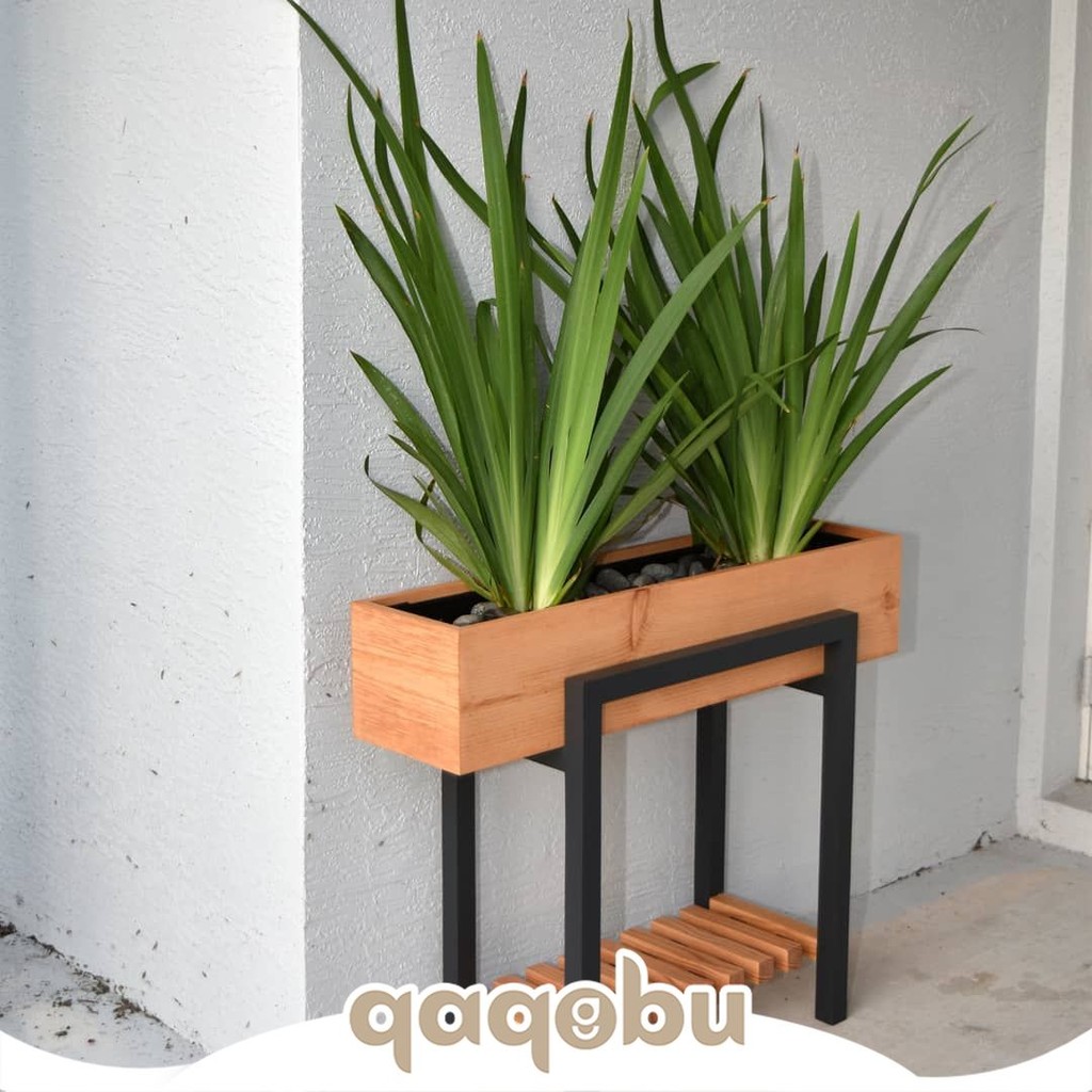 Vas Bunga Kayu Vas Aestetik Kayu Minimalis