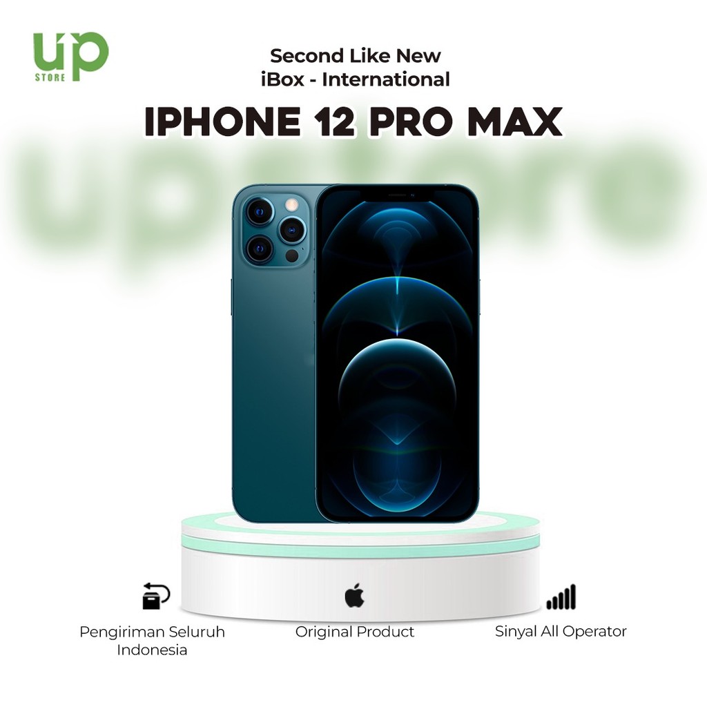 IPHONE 12 PRO MAX 256 512 SECOND INTER IBOX MURAH