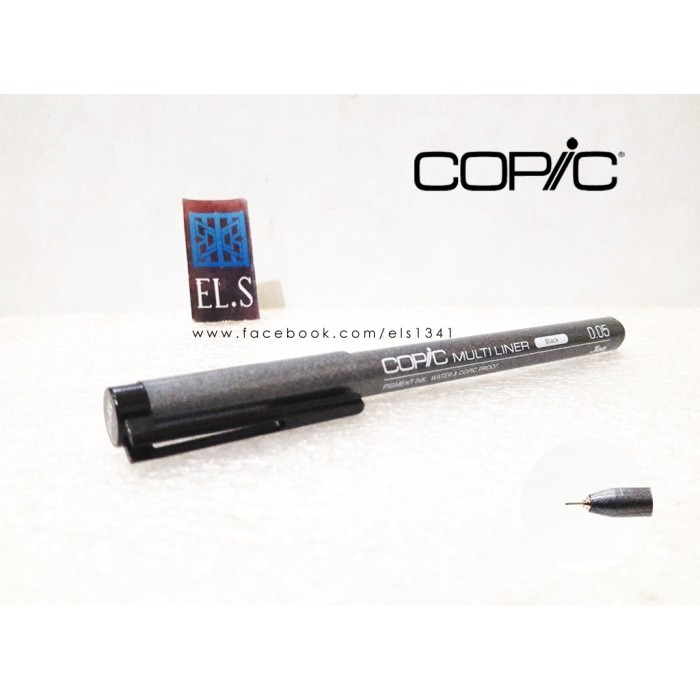 

[New Arrival] Copic Multiliner 0.05 Black