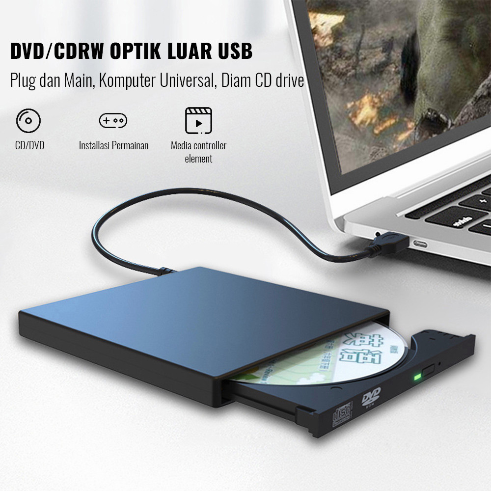 DVD-RW External Thinkpad Lenovo DVD-ROM Eksternal Portable Optical Drive Write Burning DVD CD RW PC 
