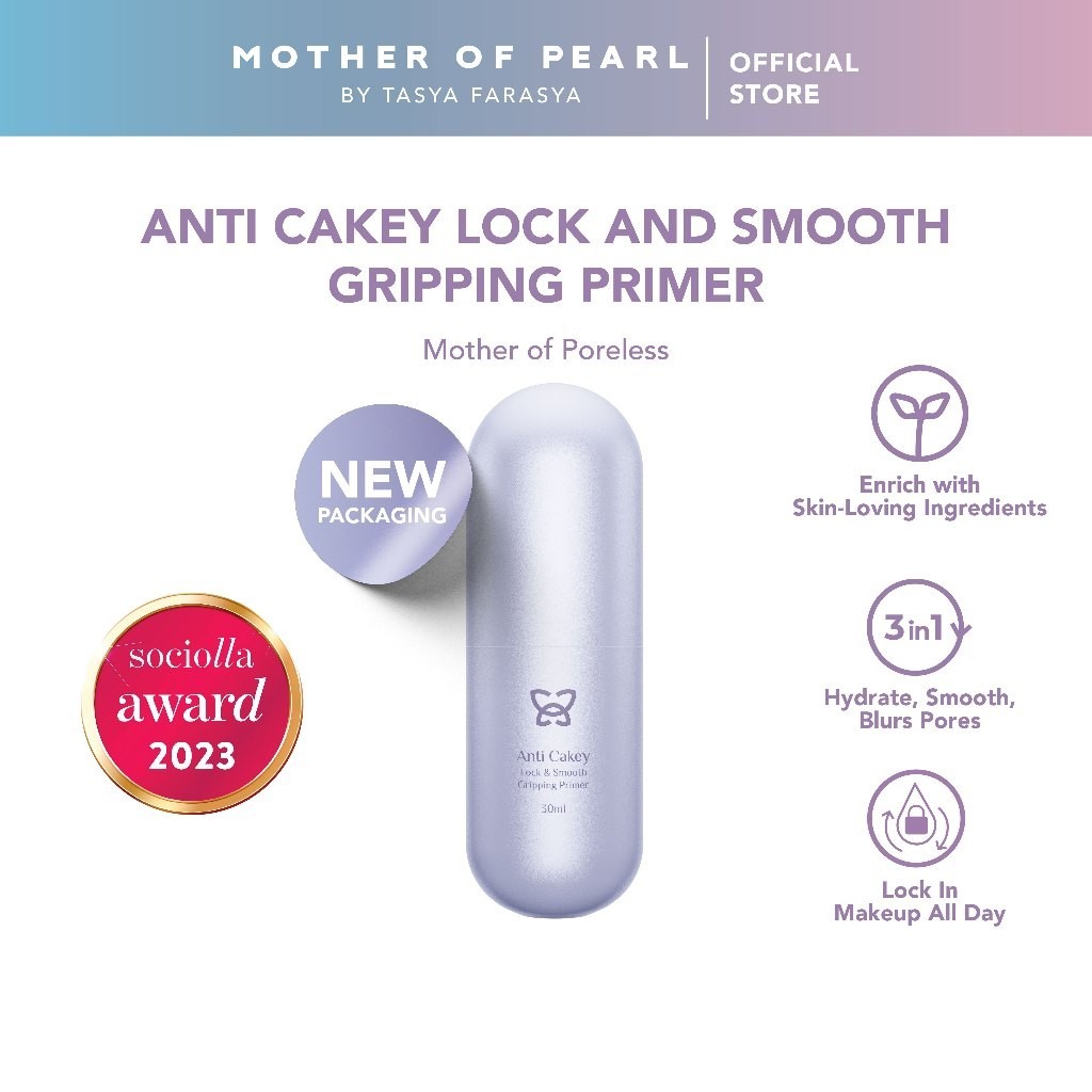 MOP - Anti Cakey Lock and Smooth Gripping Primer Mother Of Pearl Primer MOP