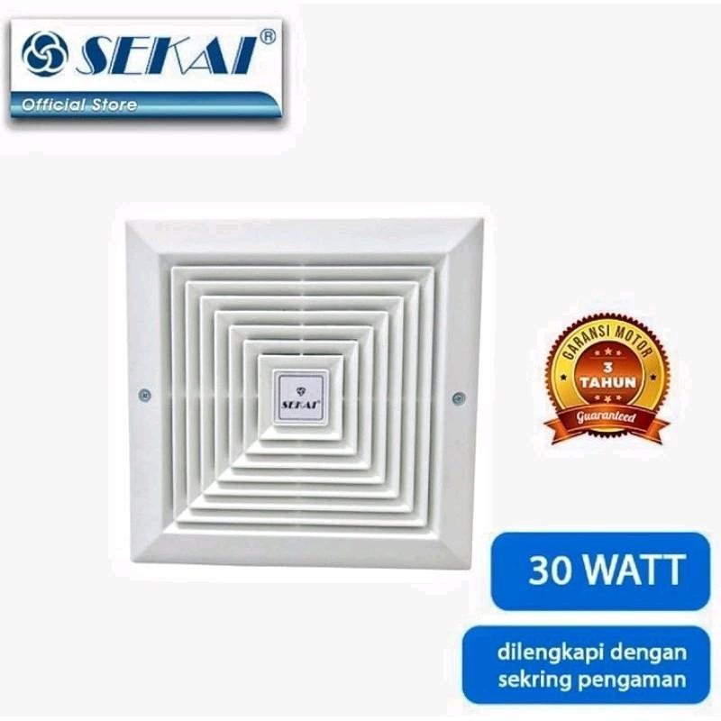 Exhaust Fan 8 inci Sekai MVF 893 Kipas Angin Hisap Sekai 8" MVF893 Kipas angin Hexos Exhaust Fan Pla