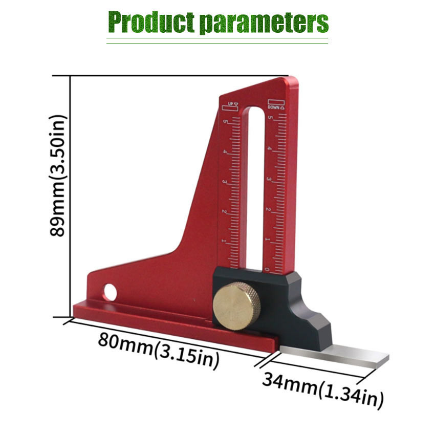 Height Gauge Mata Router Bit Kayu Multifungsi Alat Ukur Tinggi