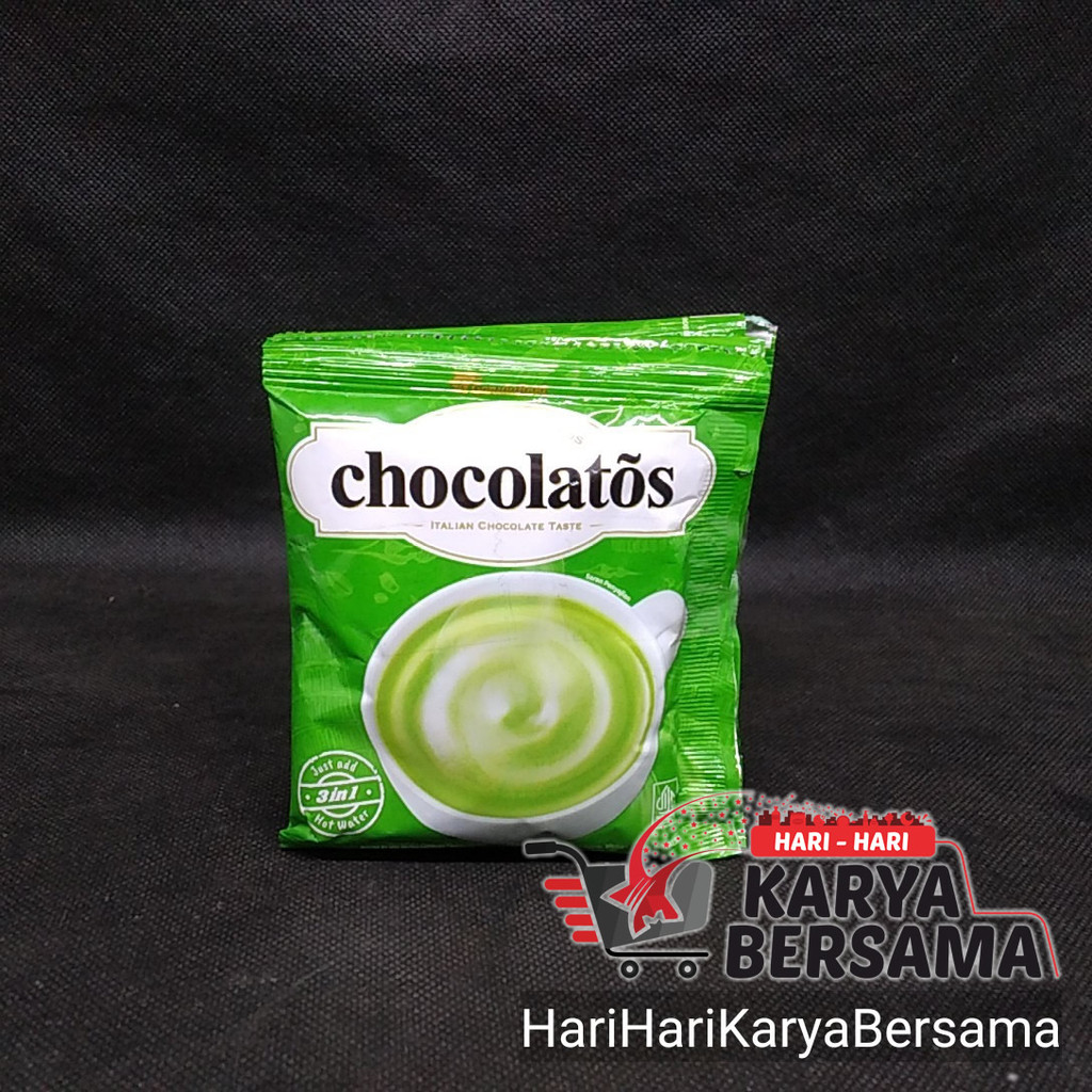 

MINUMAN BUBUK MATCHA LATTE DRINK CHOCOLATOS CHOCOLATE 5'S X 24GR