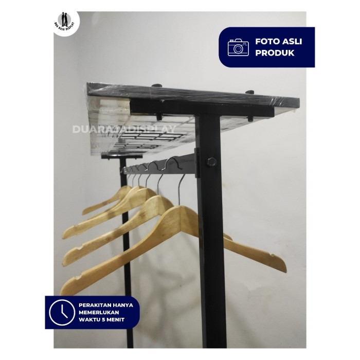 Gawang Baju Rak Baju Gantung Gamis Rak R Rak Gamis - Minimalis