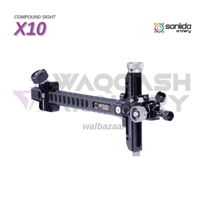 SANLIDA X10 COMPOUND SIGHT Bowsight Fisir Compound Original