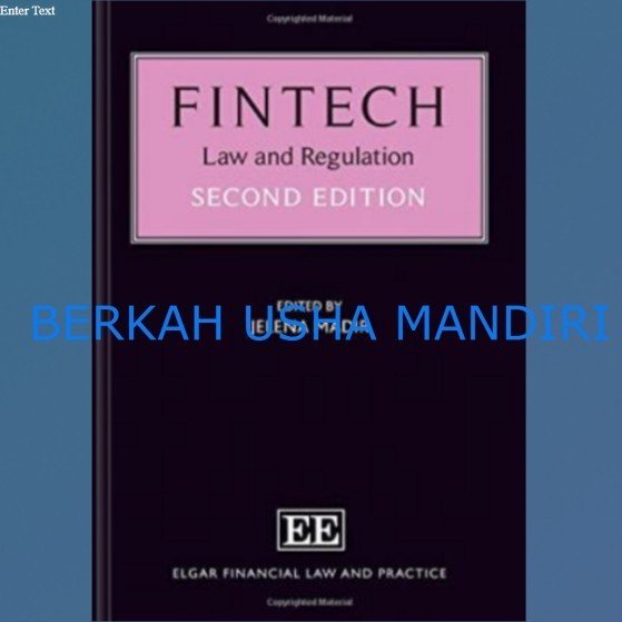 BUKU FinTech Law and Regulation