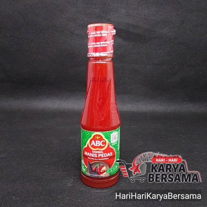 

BAHAN MASAK SAUS SAMBAL ABC MANIS PEDAS 135ML