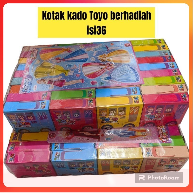 

Mainan kotak kado Toyo berhadiah isi 36
