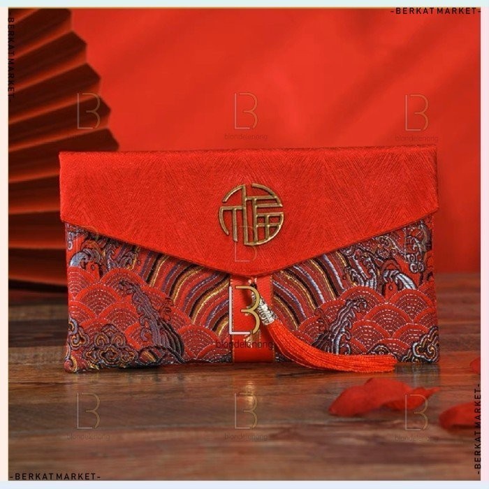 

Dompet Amplop Angpau Angpao Imlek Shuangxi Sangjit Netral Kain Panjang - 1 (LANDSCAPE)