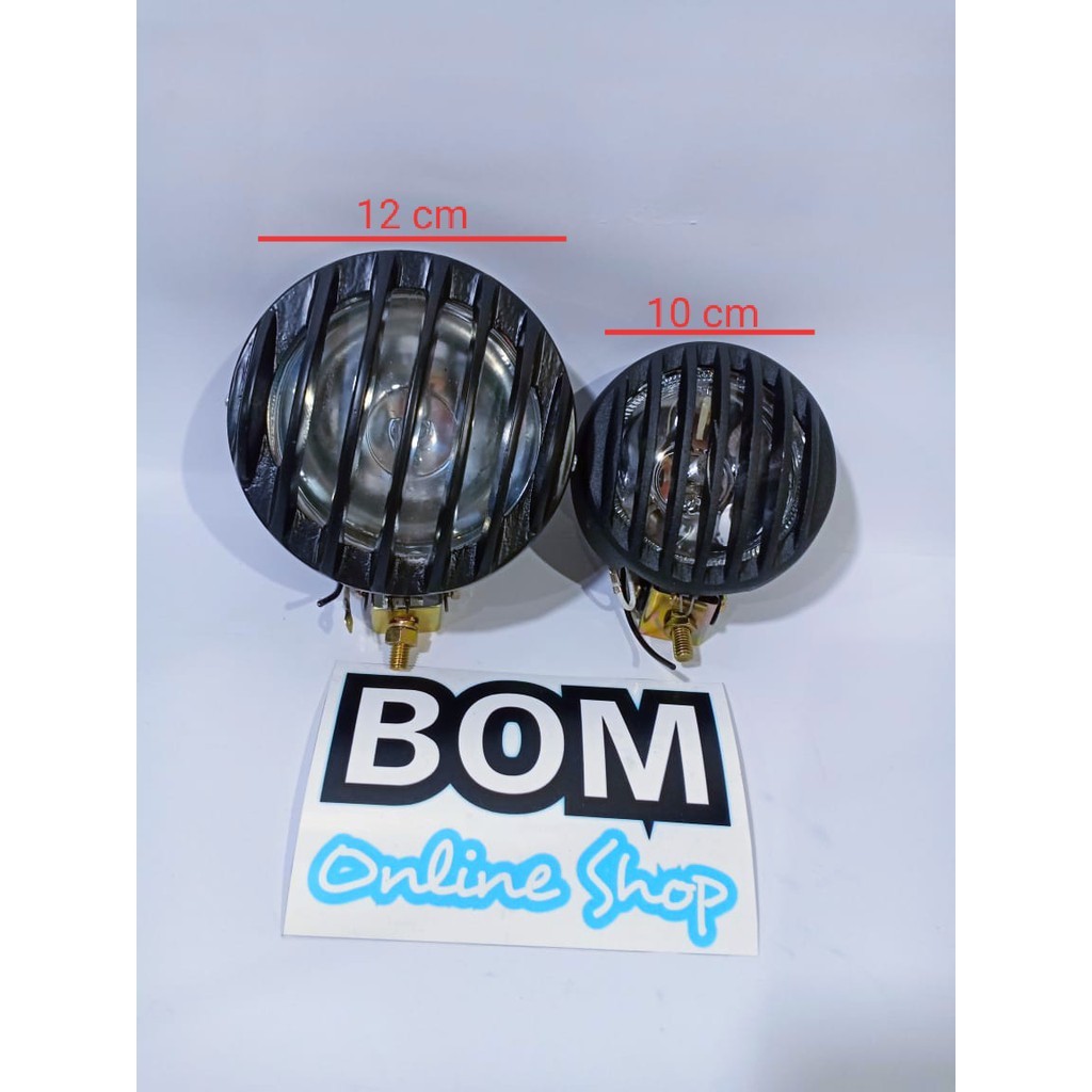 CANDHUSHOP Reflektor halogen tralis grill tanggung kecil