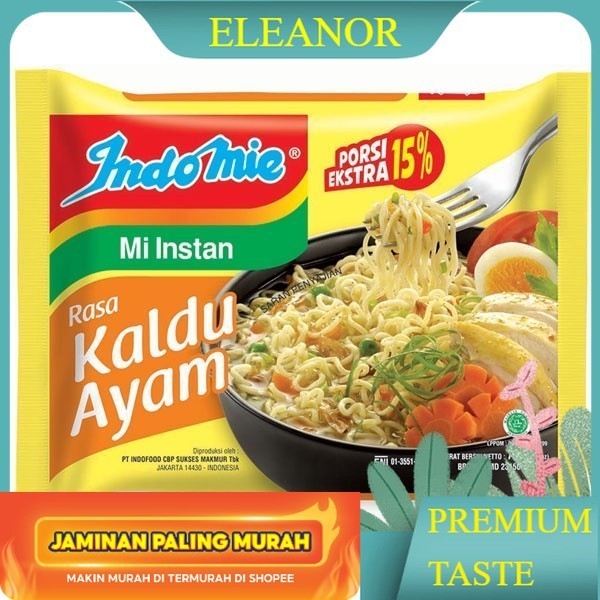 

INDOMIE MIE KUAH KALDU AYAM 75 GR - ELEANOR