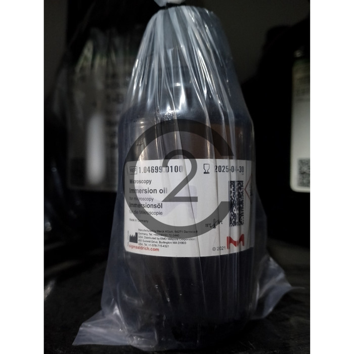 Immersion Oil / Minyak Imersi Mikroskop 100 mL Merck 104699