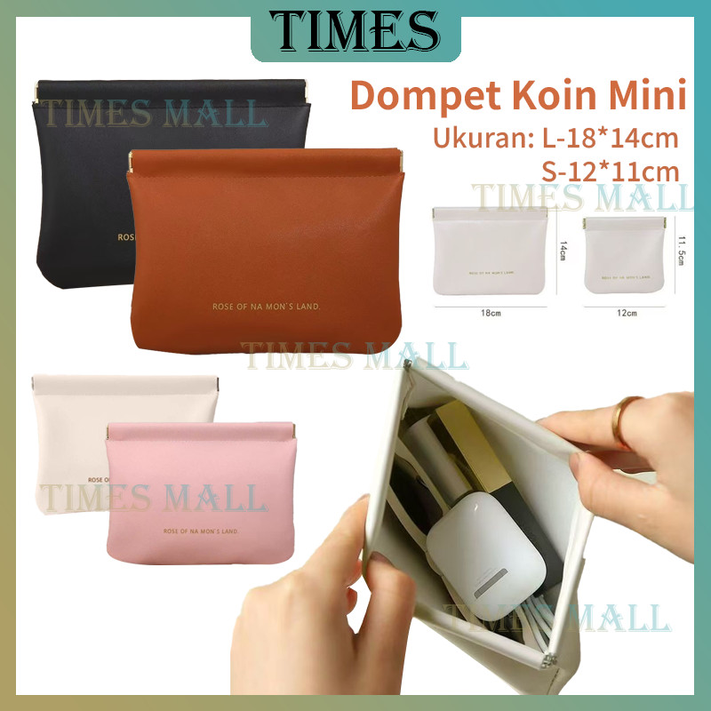 1PCS Dompet Kecil Penutup Otomatis Maget / Pouch Make Up / Dompet Koin Mini