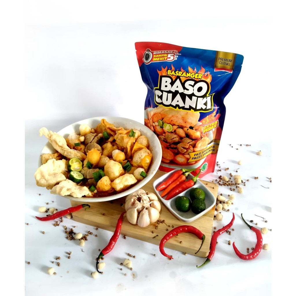 

BASO CUANGKI BASRANGER KHAS BANDUNG JERUK LIMAU SEGAR BASO CUANGKI
