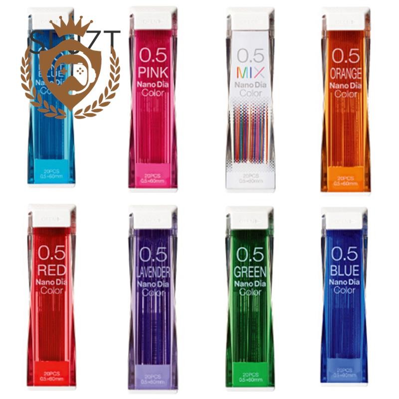 

1PC 0.5mm Colored Mechanical Pencil Refill Lead Erasable Student Stationary Supplies Art Sketch Drawing Supplies