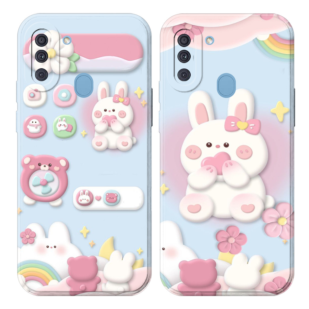 Samsung A11 A01 A01 Core - Pelindung Hp - Motif Cute - Procamera - Custom Case - Fashion Case