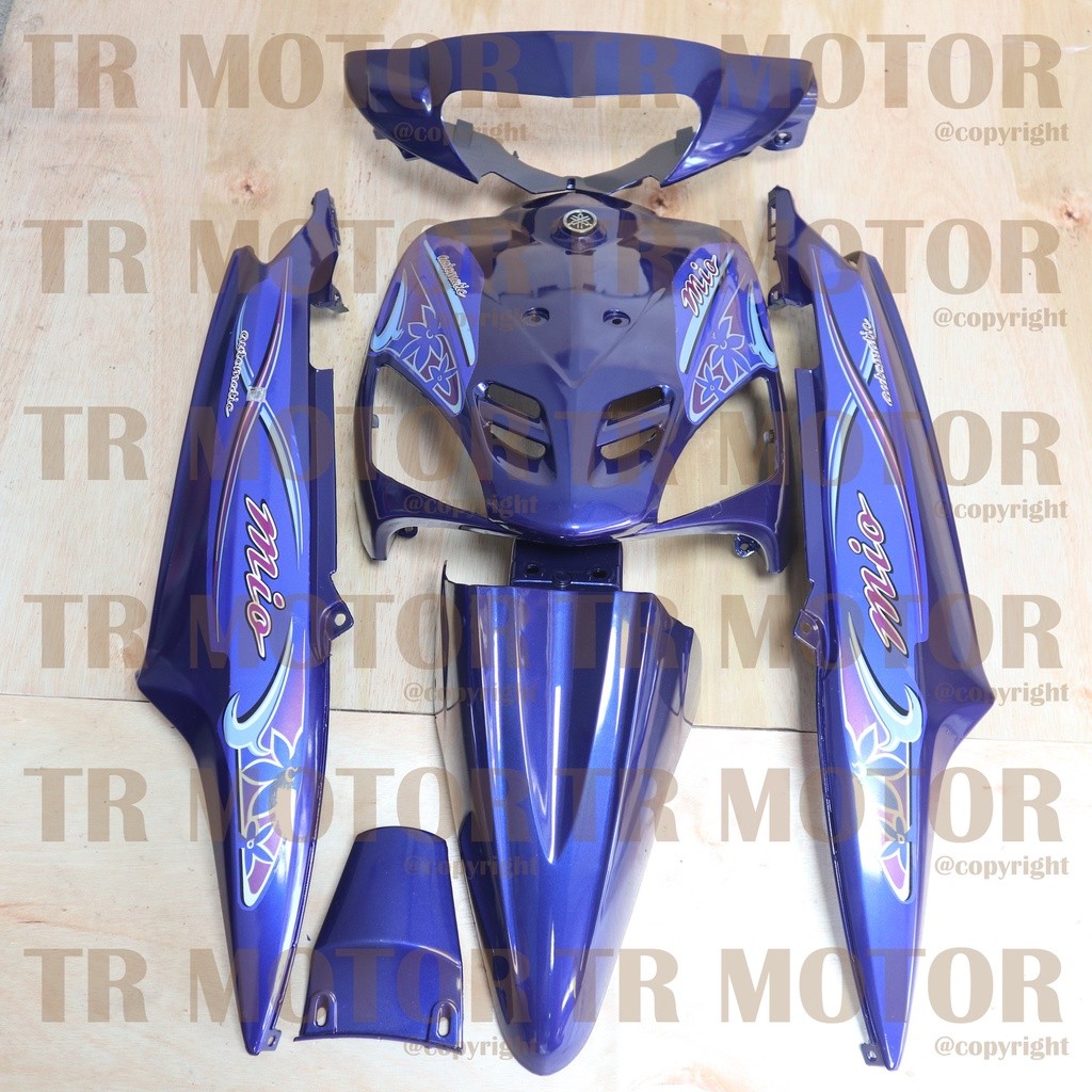 COD - Body Mio Sporty Full Set 2004 Biru Body Halus Mio Sporty Mio Lama - Bahan ABS