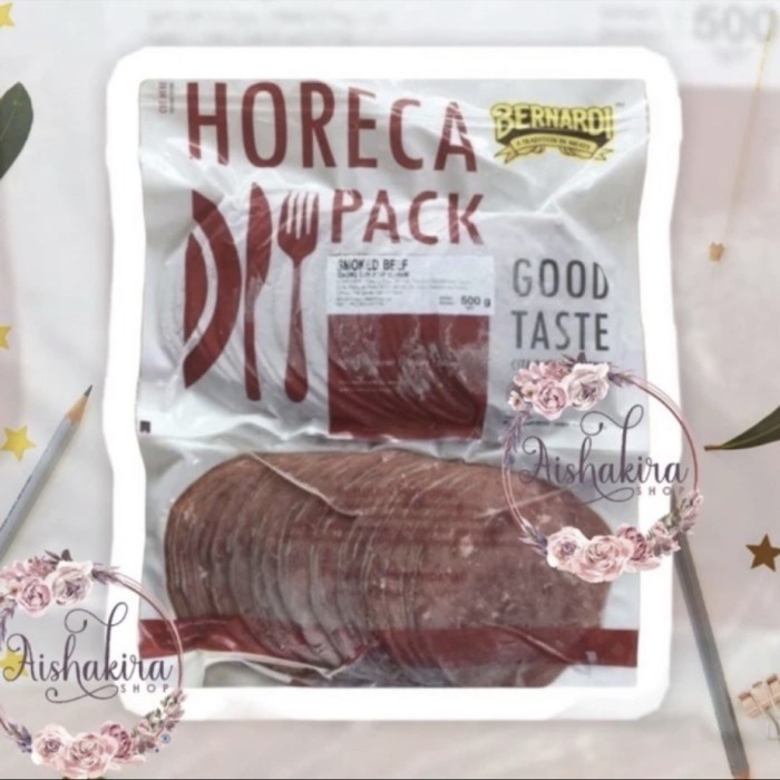 

Bernardi smoked beef horeca pack 500gr - Beef Bulat VP