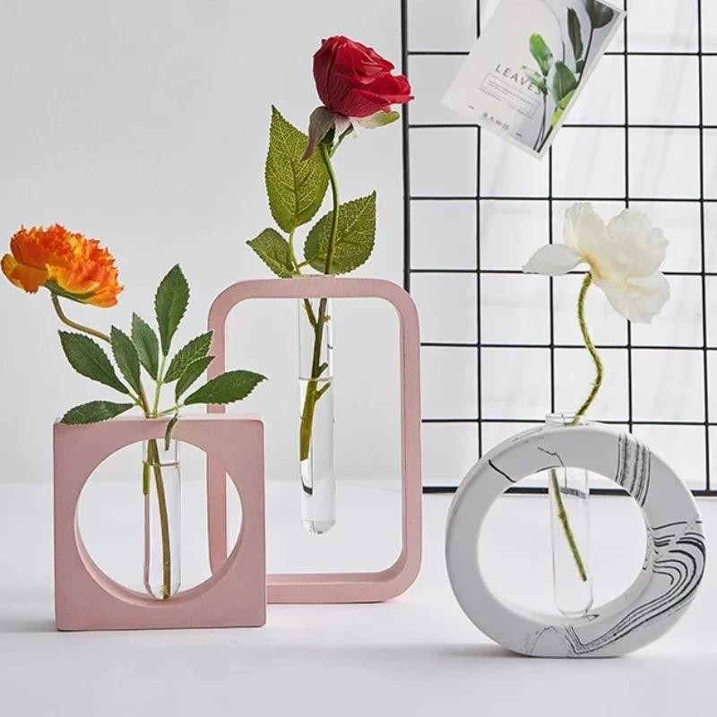 

Silicone Mould for Vase Silica Gel Mould for Diy Hydroponic Vase Test Tube Test Tube Flower Breeding Vase Mold Resin Flower Mold