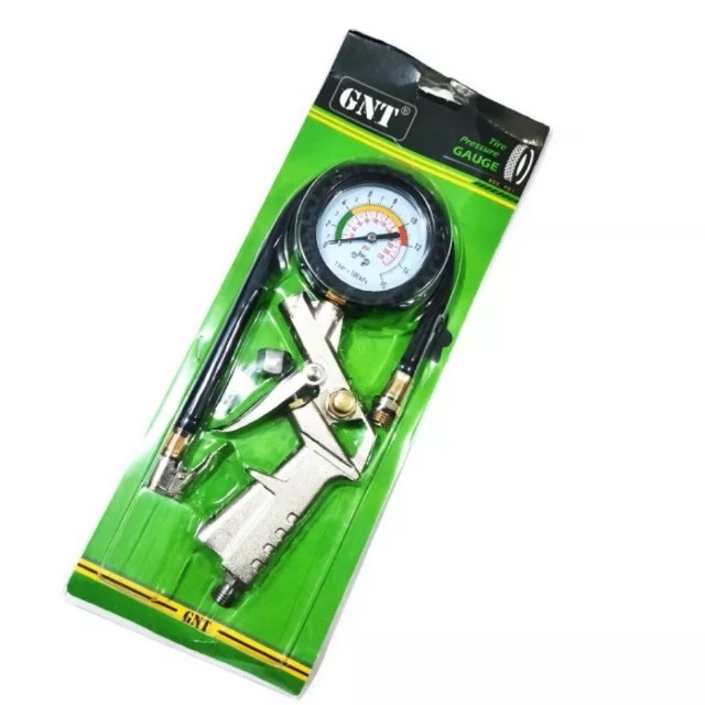 

TERLARIS!!GNT spt tekiro Air Chuk Tire Inflator Pressure Gauge Pengisi Pompa Angin Ban Bertekanan Multifungsi 3In1 ALat Isi angin Ban 3 In 1 Tire Preasure Gauge 200PSI 16 Bar MURAH