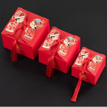 

Box Candy Souvenir/ Sangjit /Mingle / Wedding Box model 16 (Besar) isi 50 pcs