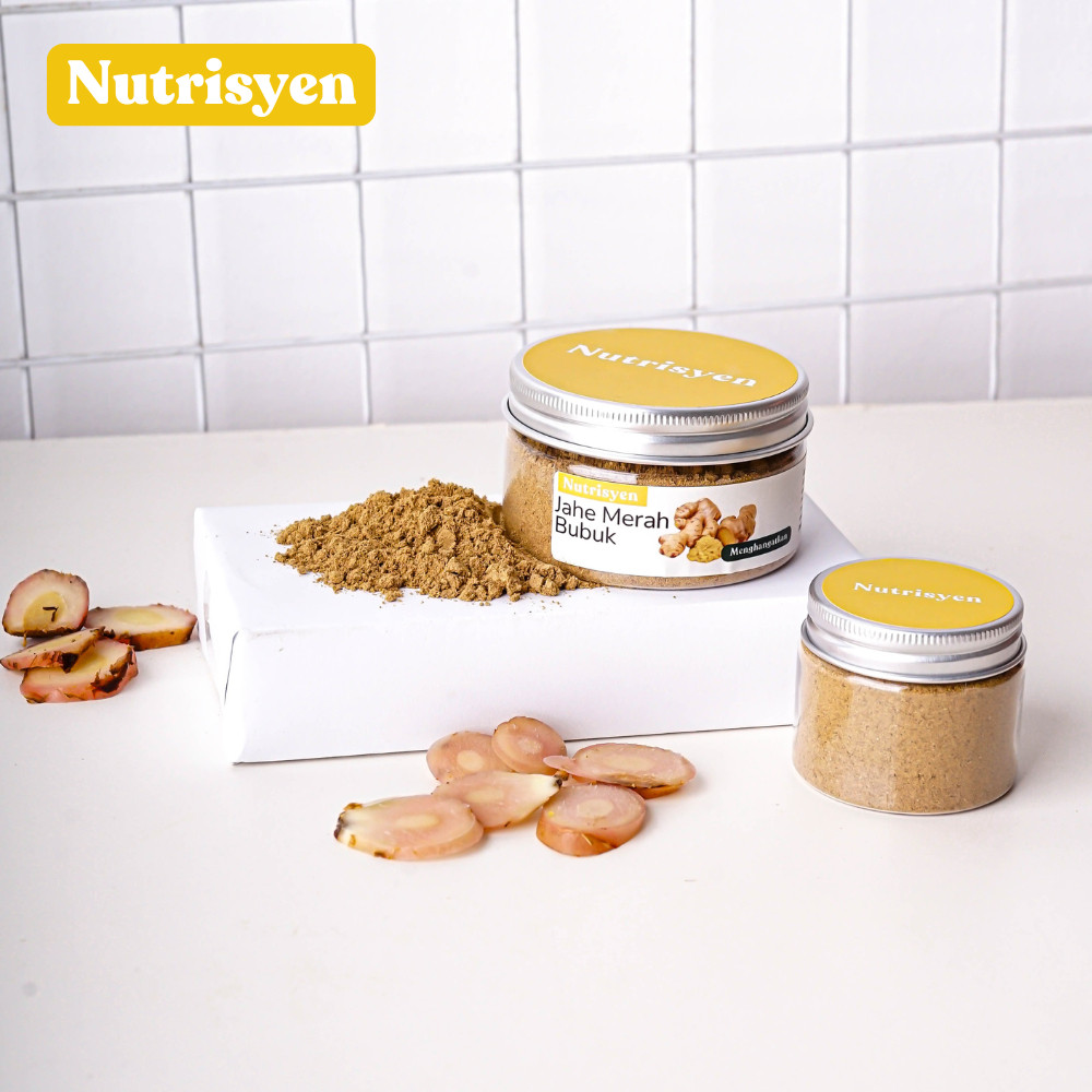 

Nutrisyen Jahe Merah Bubuk Asli 100% Tanpa Campuran – Premium Red Ginger Powder