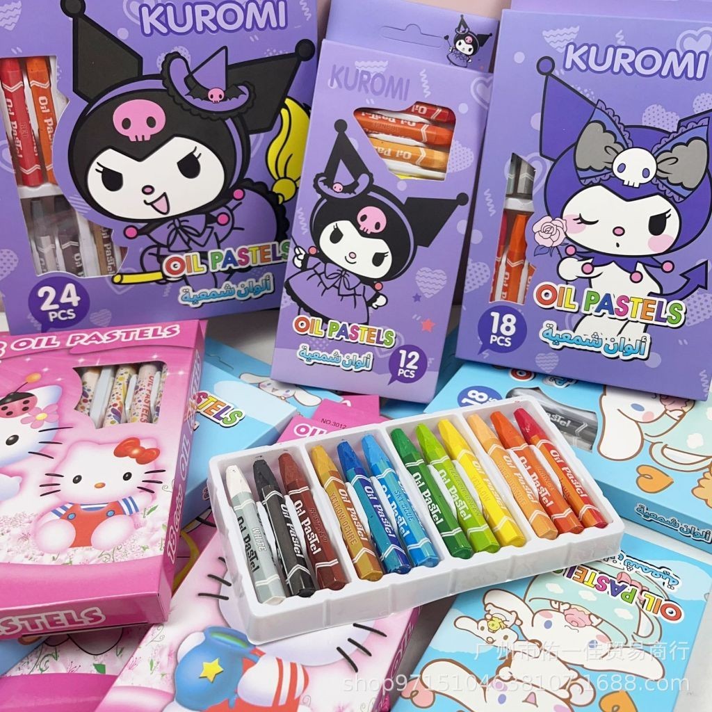 

MAOMAO Crayon Oil Pastel Motif Karakter Kartun 12/18/24 Alat Mewarnai Anak 12Pcs Alat Tulis Krayon Mewarnai Anak Sekolah 18Pcs Crayon Oil Pastel Motif Kartun 24Pcs Warna Cerah Sempurna