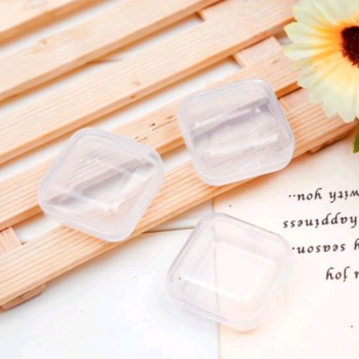 Box mini kecil kotak penyimpanan bros perhiasan manik obat aksesoris