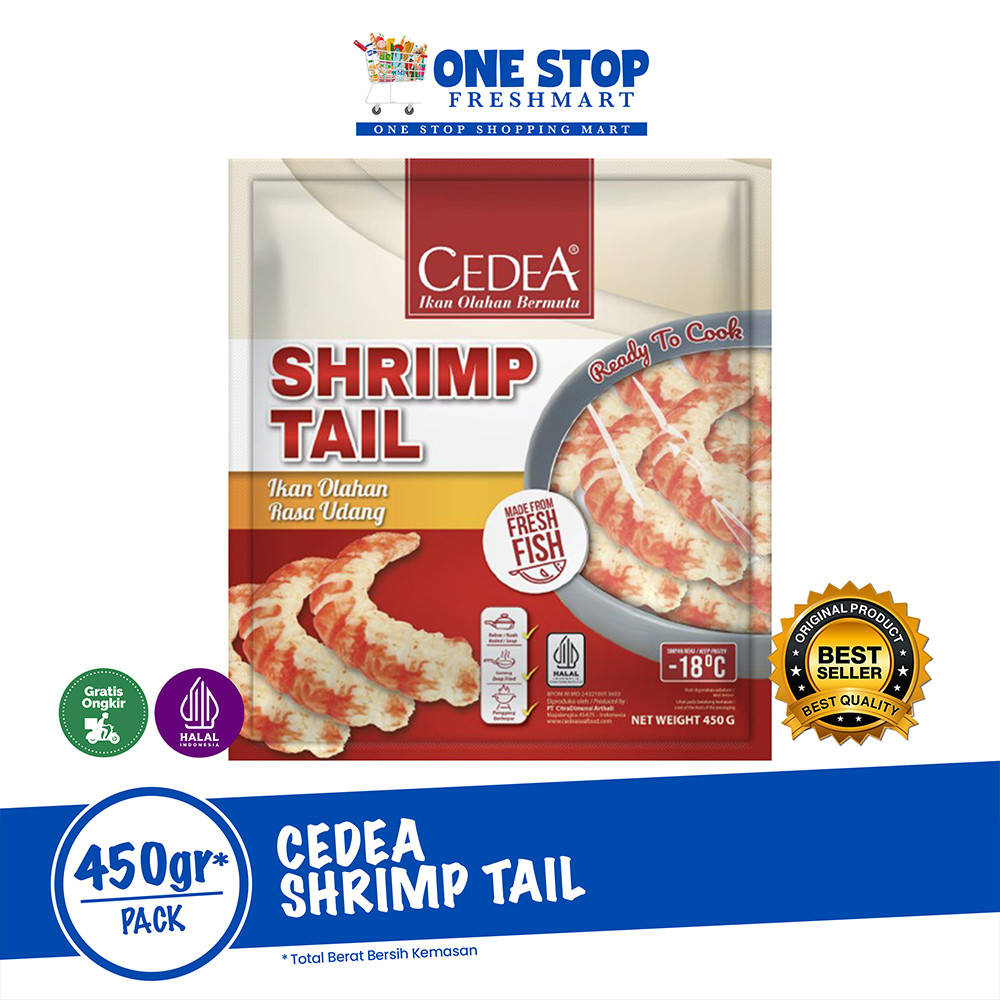 

CEDEA SHRIMP TAIL 450 GR