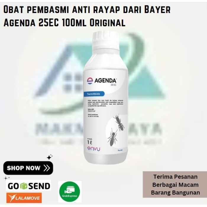 Obat pembasmi anti rayap dari Bayer Agenda 25EC 100ml Original