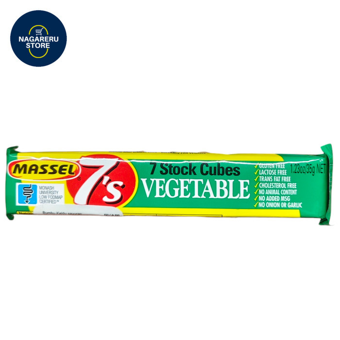 

Massel 7 stock cubes vegetable (bumbu kaldu sayuran) 35gr