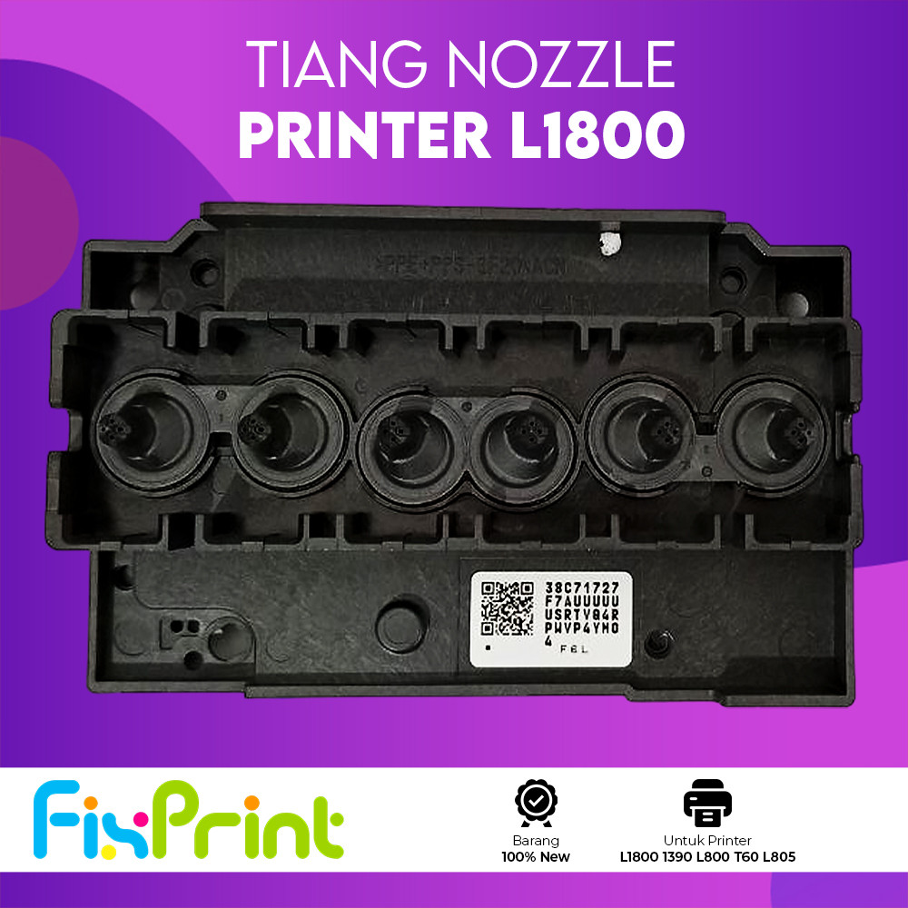 FixPrint Nozzle Head Manifold L800 T60 R1390 L805 L1800 Printer DTG