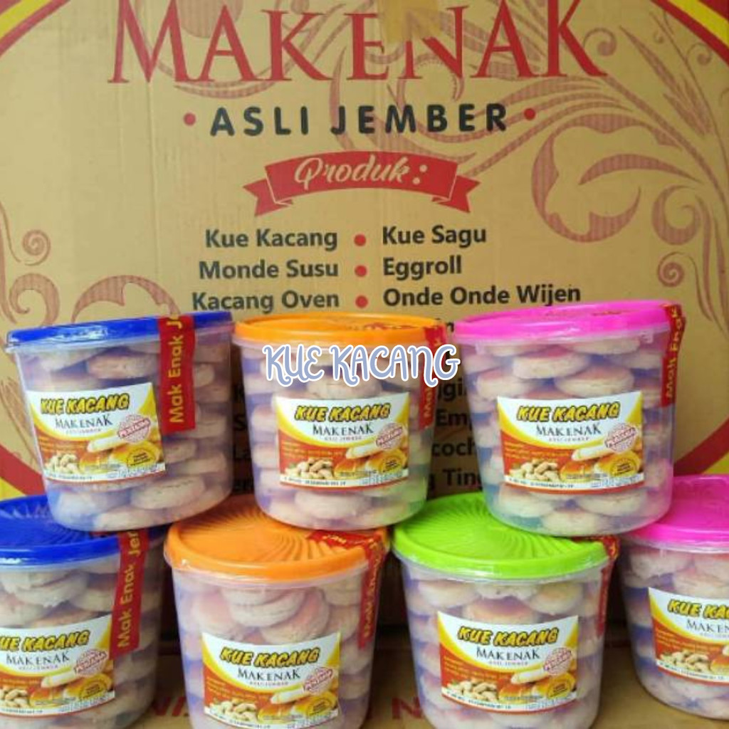 

Best seller kue kacang toples kue kacang mak enak kue kacang 500gr kue kacang mak enak asli jember ori