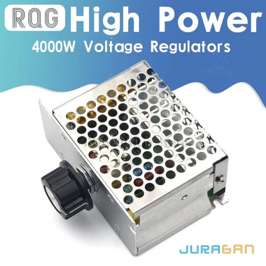SCR DIMMER 4000W 220V AC VOLTAGE REGULATOR ADJUSTABLE
