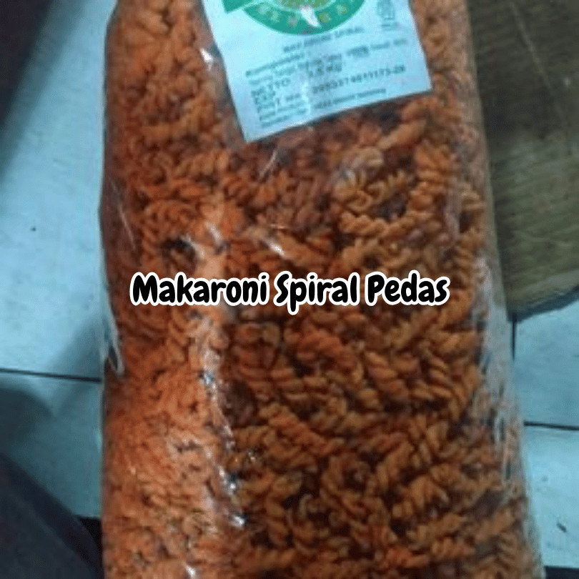 

TERMURAH! makaroni ulir makaroni spiral pedas makaroni spiral mentah makaroni spiral 1kg