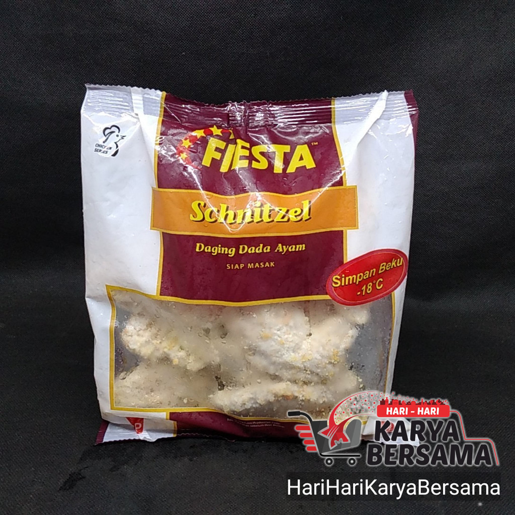 

MAKANAN BEKU FROZEN FOOD FIESTA SCHNITZEL 500GR