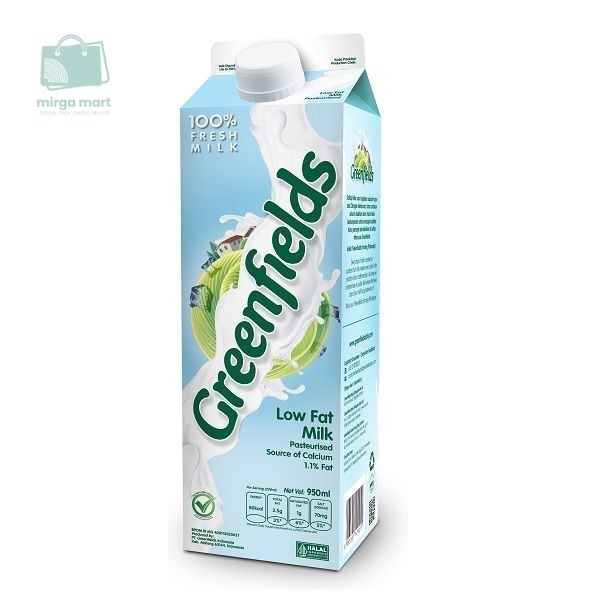 

GREENFIELDS LOW FAT MILK 950 ML