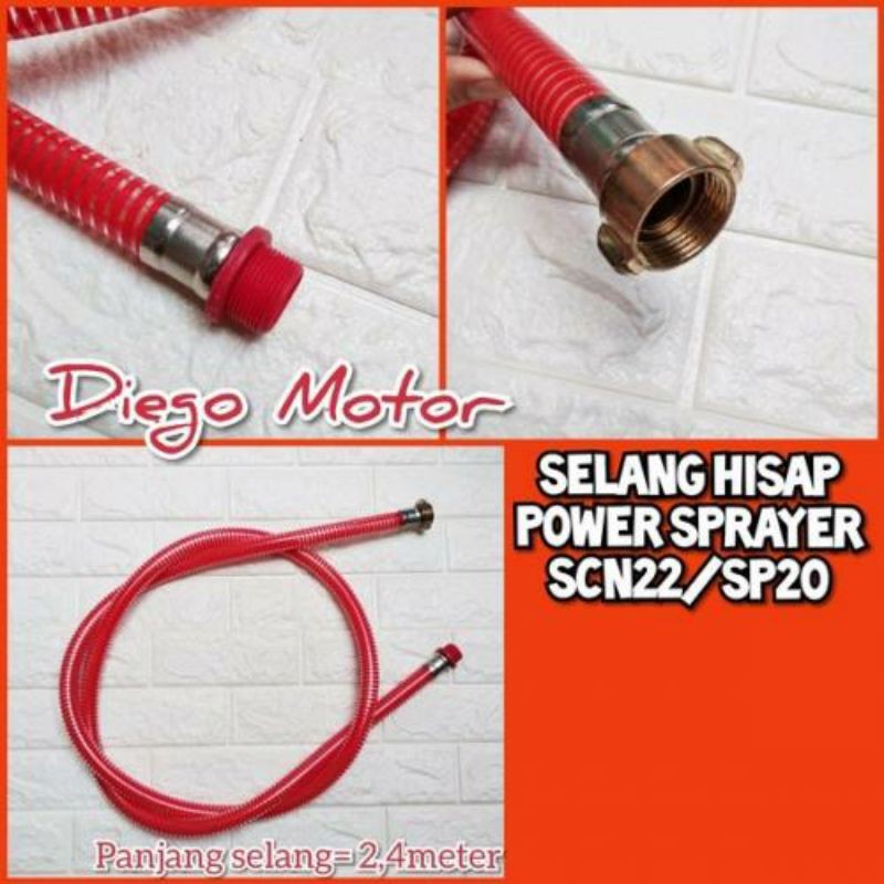 

Suction Selang Hisap Isap Mesin Power Sprayer Doorsmeer Steam tekanan Tinggi stim steam amplas