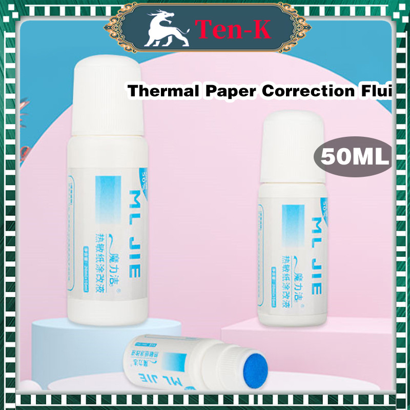 

50ml Cairan Penghapus Tinta Thermal / Thermal Paper Correction Fluid