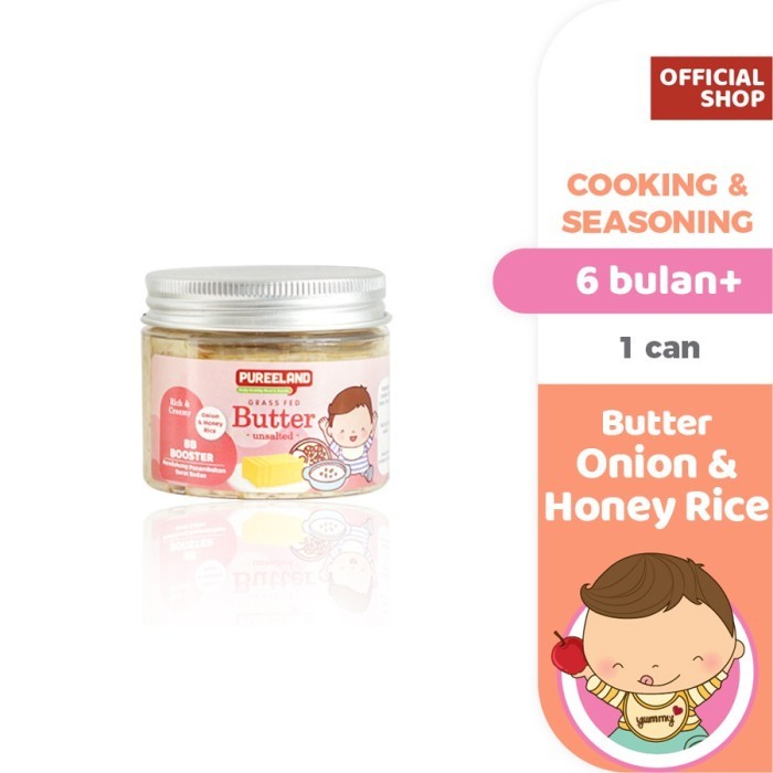 

[[PROMO]] Pureeland Butter MPASI BB Booster / Grass Fed Butter / Bumbu MPASI - Onion Butter