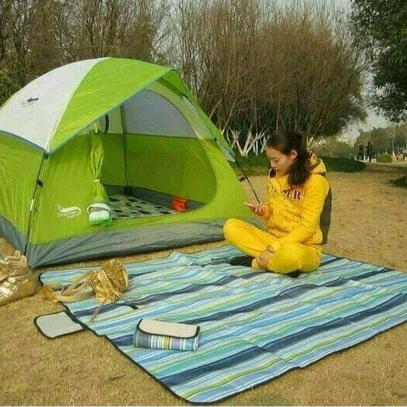 Tikar Lipat/Tikar camping lipat/Tikar piknik lipat